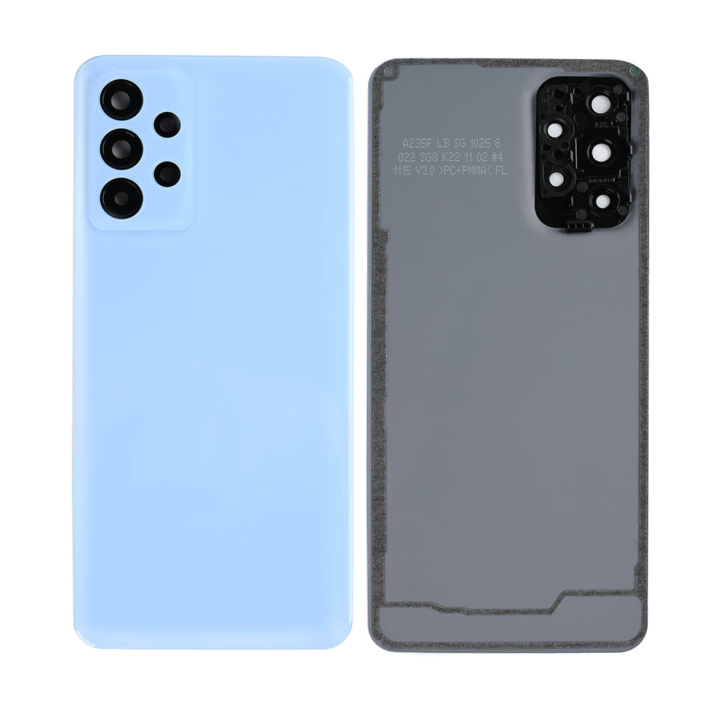Capa traseira Samsung Galaxy A23 4G A235F com lente azul OEM