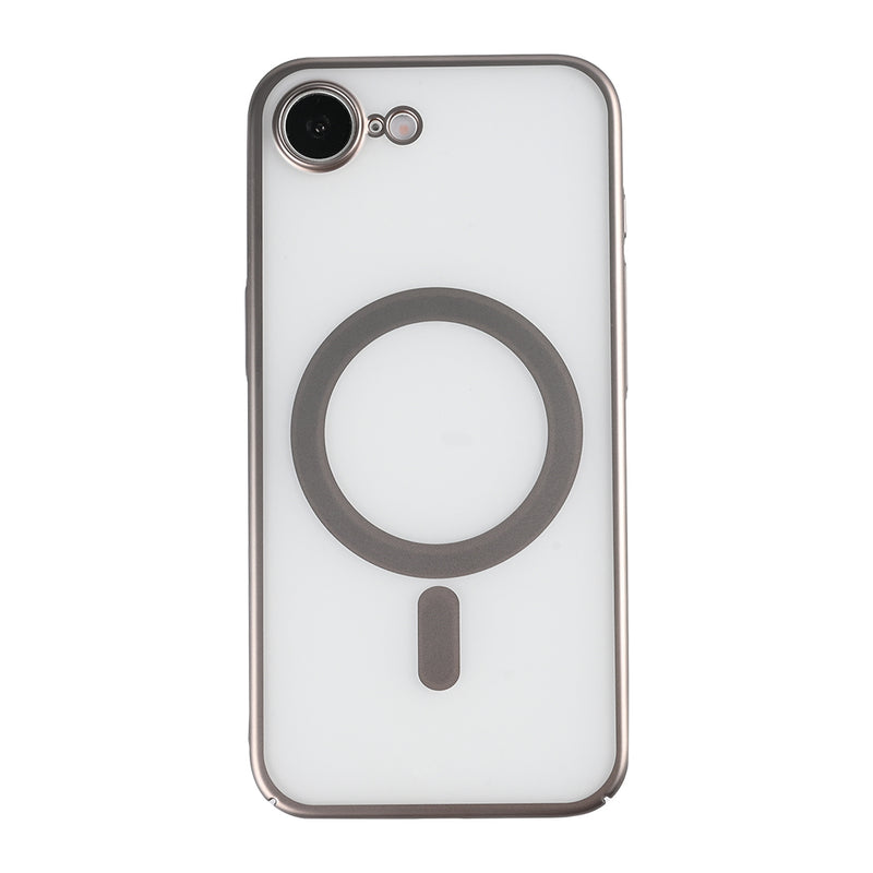Rixus Instinct Mag Case For Apple iPhone 16e, 17e Titanium Grey