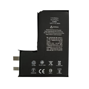 For Apple bateria For Apple 14 Pro (soldagem por pontos necessária) Sem BMS/IC OEM