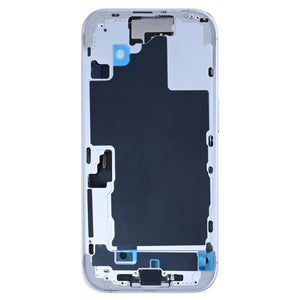 For Apple 16 Carcaça com peças pequenas Branco OEM