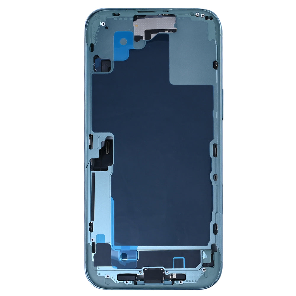 For Apple 16 Plus Carcaça com peças pequenas Teal OEM