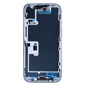 For Apple 16 Pro Carcaça com peças pequenas Titânio branco OEM