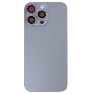 For Apple 16 Pro Max Carcaça com peças pequenas Titânio natural OEM