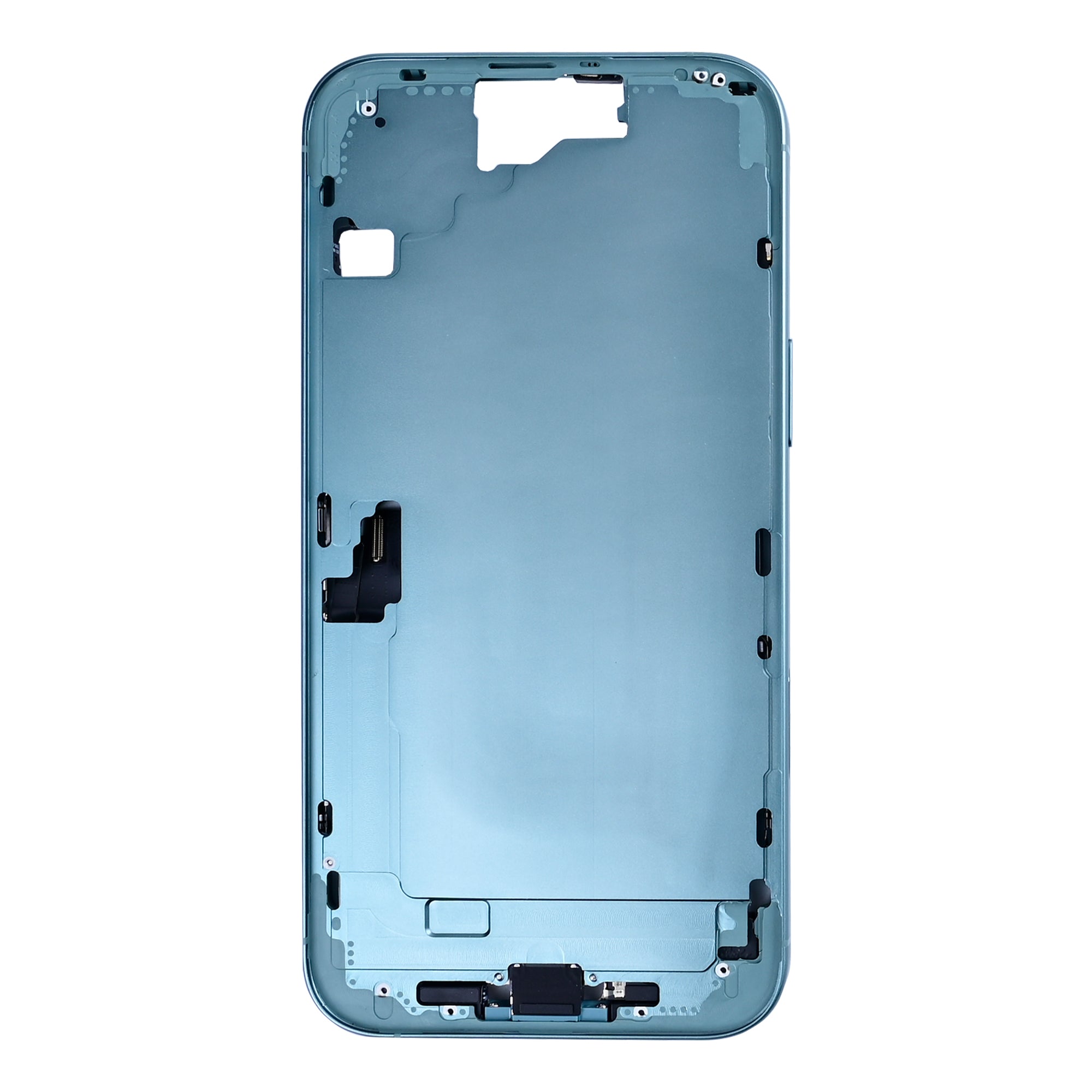 For Apple 16 Plus Moldura Central Teal OEM