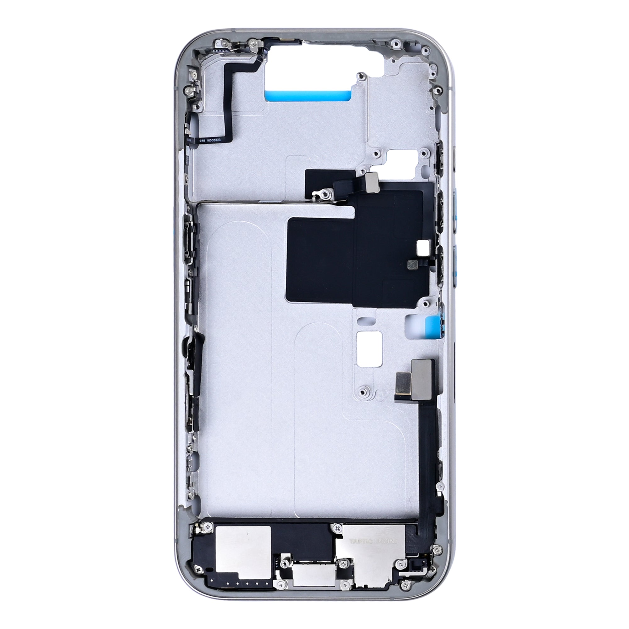 For Apple 16 Pro Moldura Central Titânio Natural OEM