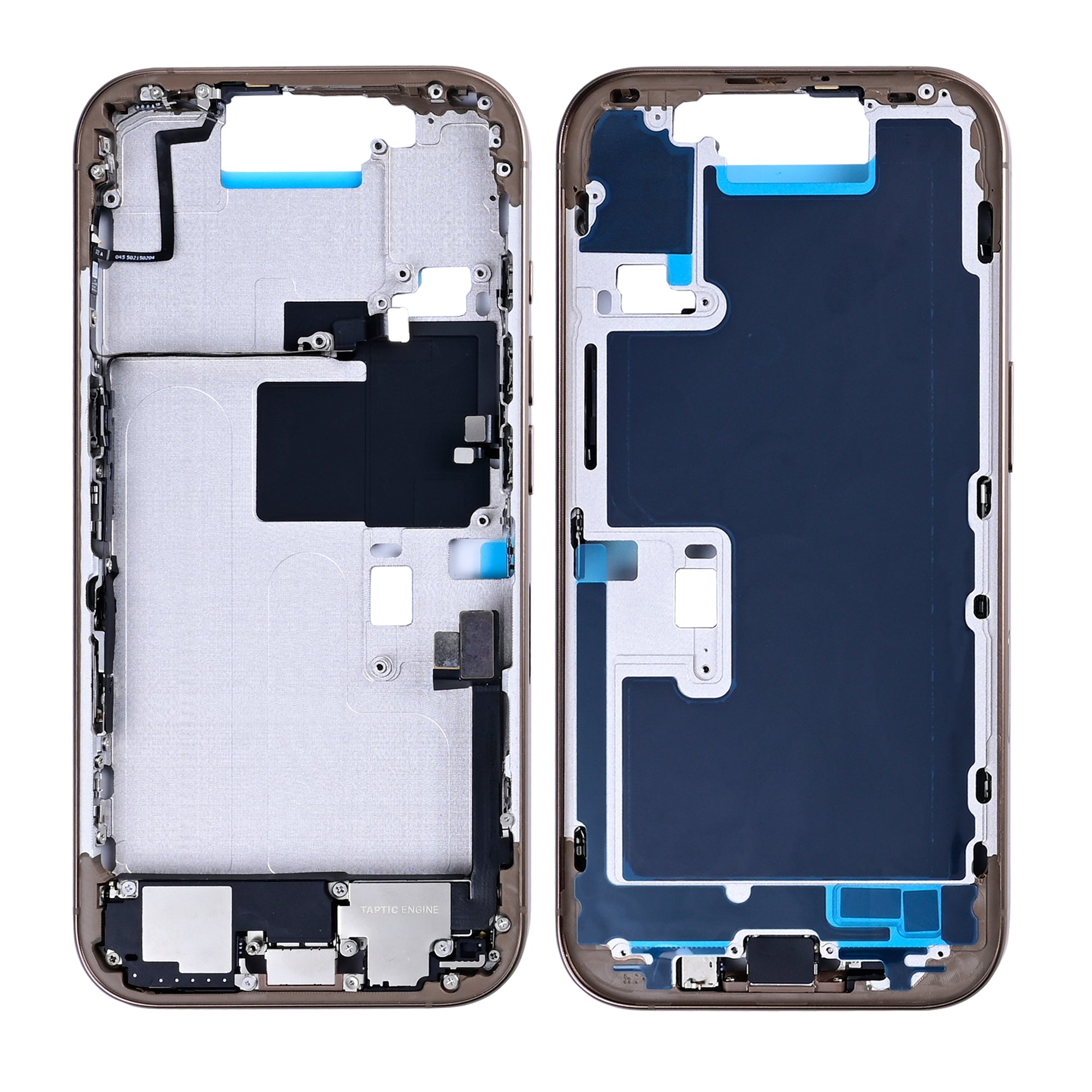 For Apple 16 Pro Moldura Central Titânio Deserto OEM