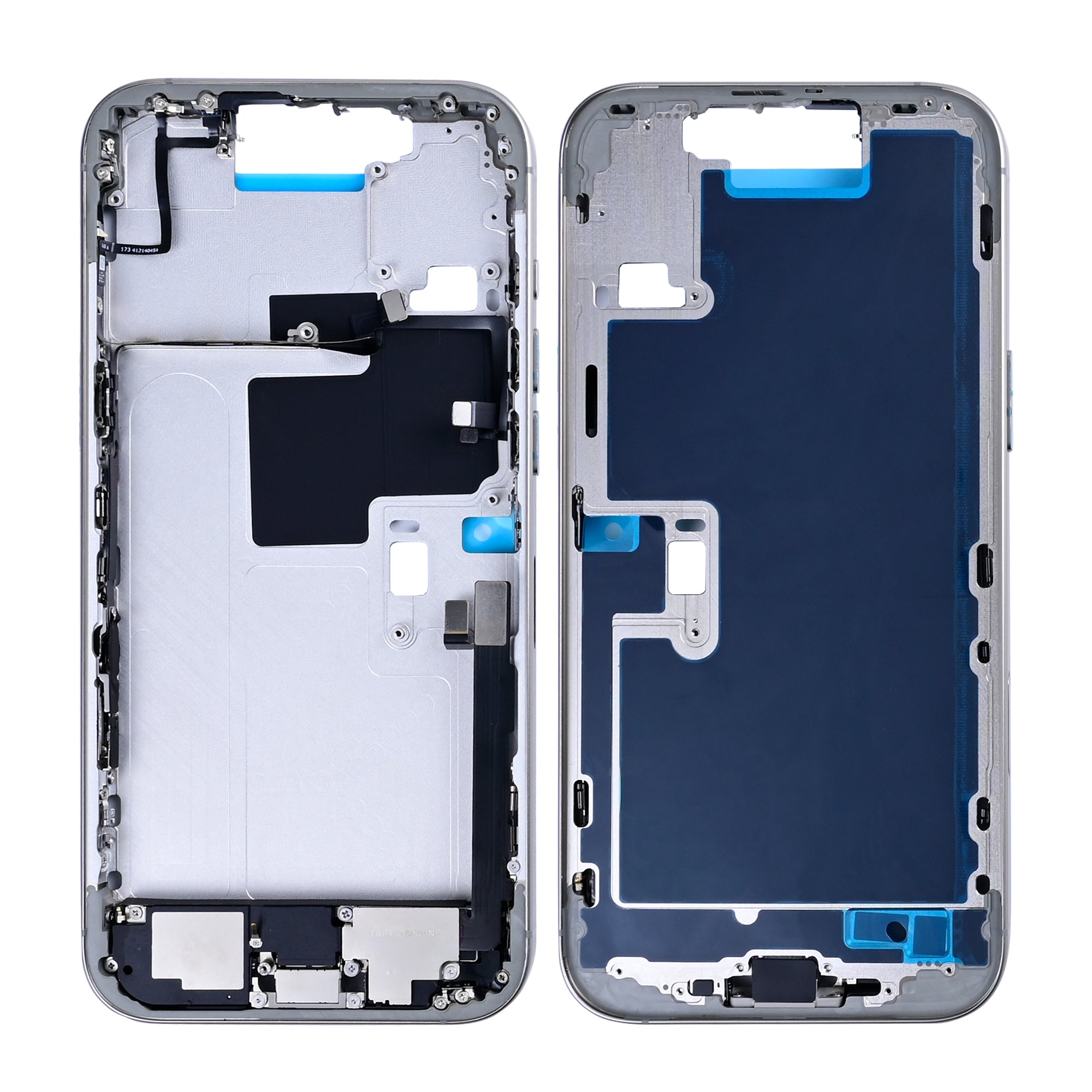For Apple 16 Pro Max Moldura Central Titânio Natural OEM