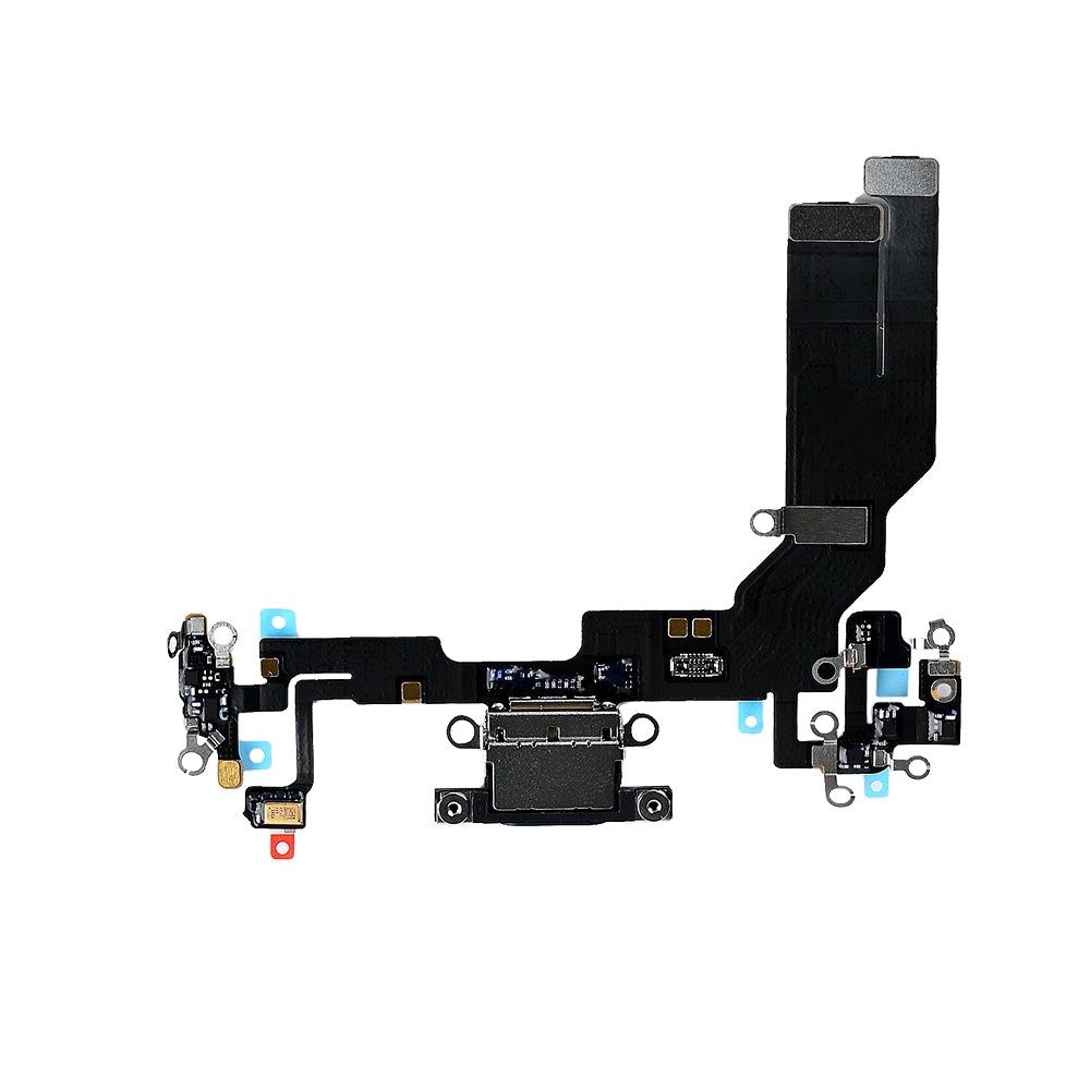 For Apple iPhone 16e Sistema de carregamento Flex Preto Puxado
