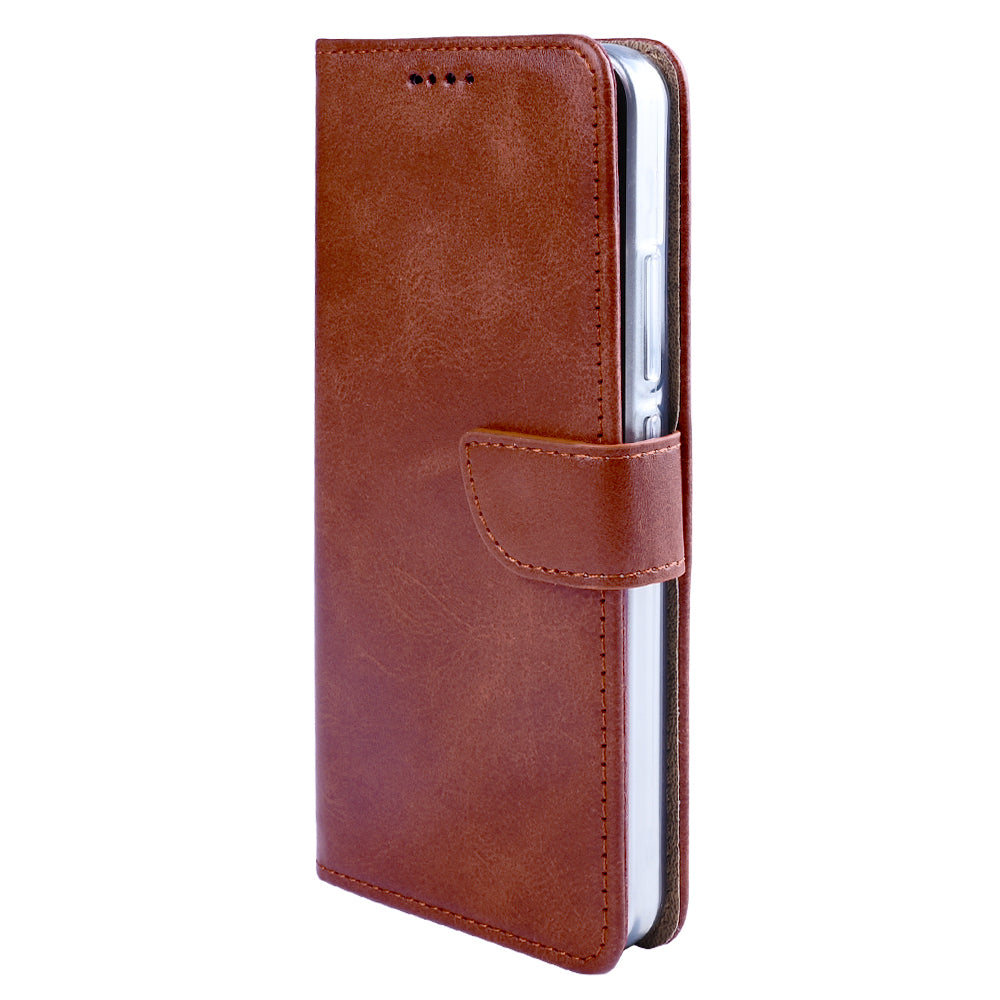 Estante de livros Rixus para Xiaomi 15 Pro castanha