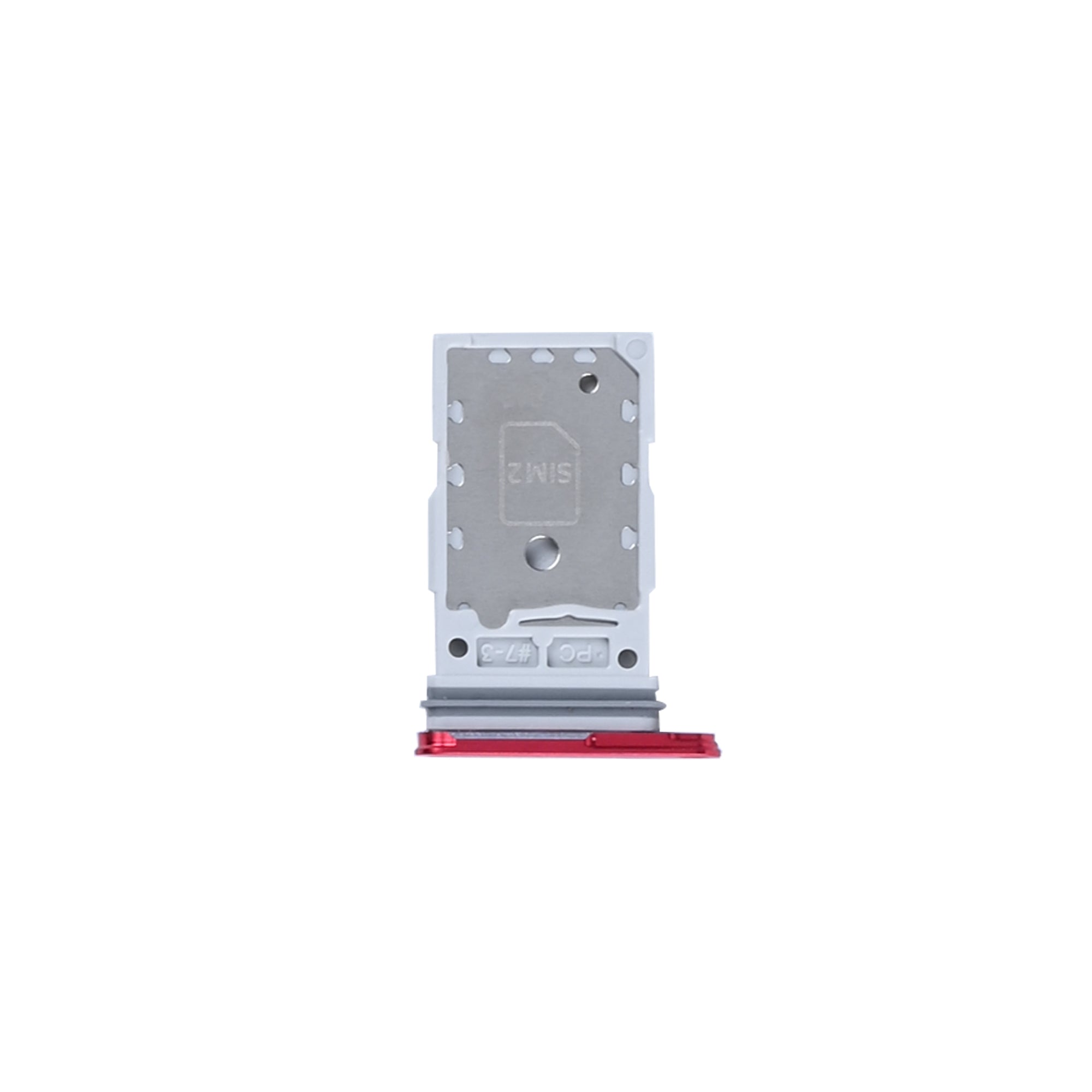 Samsung Galaxy S25 S931B, S25 Plus S936B Suporte para cartão SIM Vermelho Coral OEM