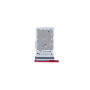 Samsung Galaxy S25 S931B, S25 Plus S936B Suporte para cartão SIM Vermelho Coral OEM