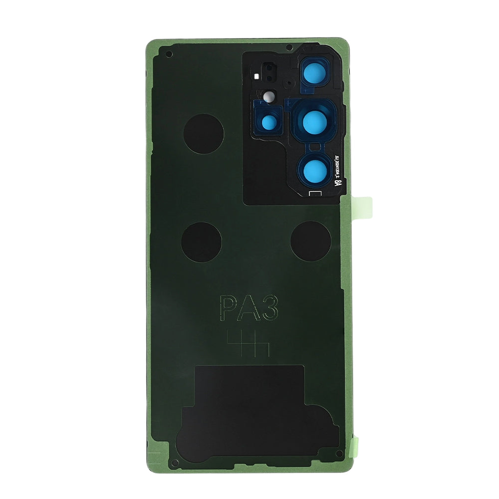 Capa traseira Samsung Galaxy S25 Ultra S938B com lente em titânio preto OEM