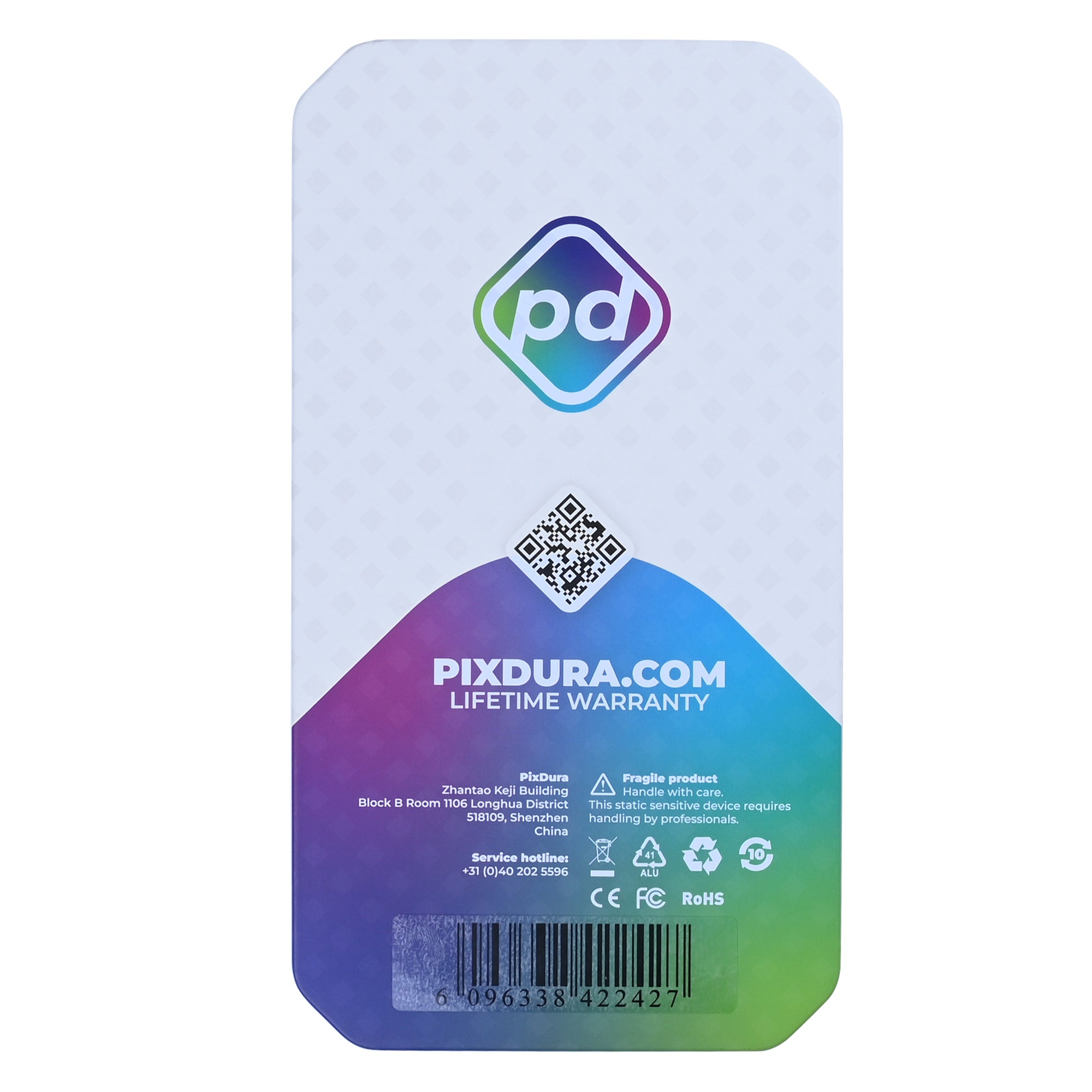PIXDURA For Apple 16 Pro Ecrã e Digitalizador In-Cell Premium (120 Hz)