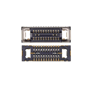 For Apple 16 Pro, iPhone 16 Pro Max Conector FPC da antena superior do auricular Versão WiFi (22 pinos) Compatível
