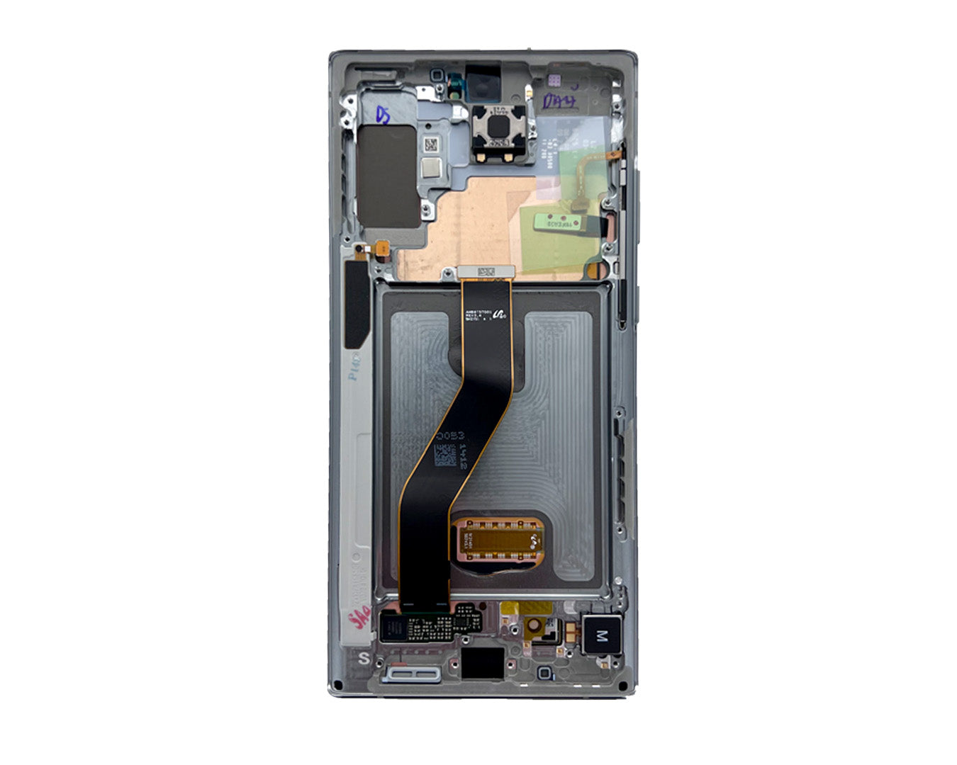 Samsung Galaxy Note 10 Plus N975F Ecrã e digitalizador com moldura Aura Glow Service Pack