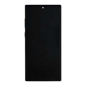 Samsung Galaxy Note 10 Plus N975F Ecrã e digitalizador com moldura Aura Black Service Pack