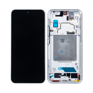 Ecrã e digitalizador Xiaomi 13 com moldura branca OEM