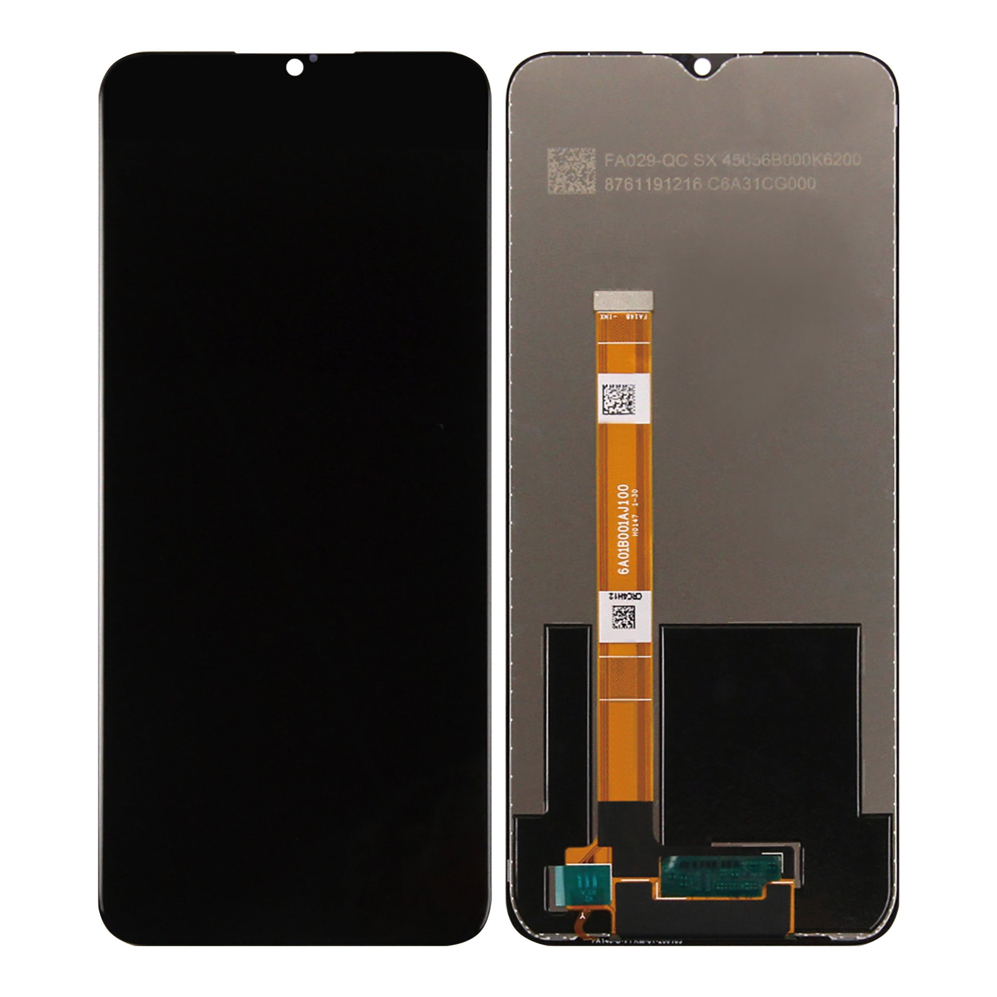 Oppo A9 2020 Ecrã e digitalizador sem moldura Preto OEM