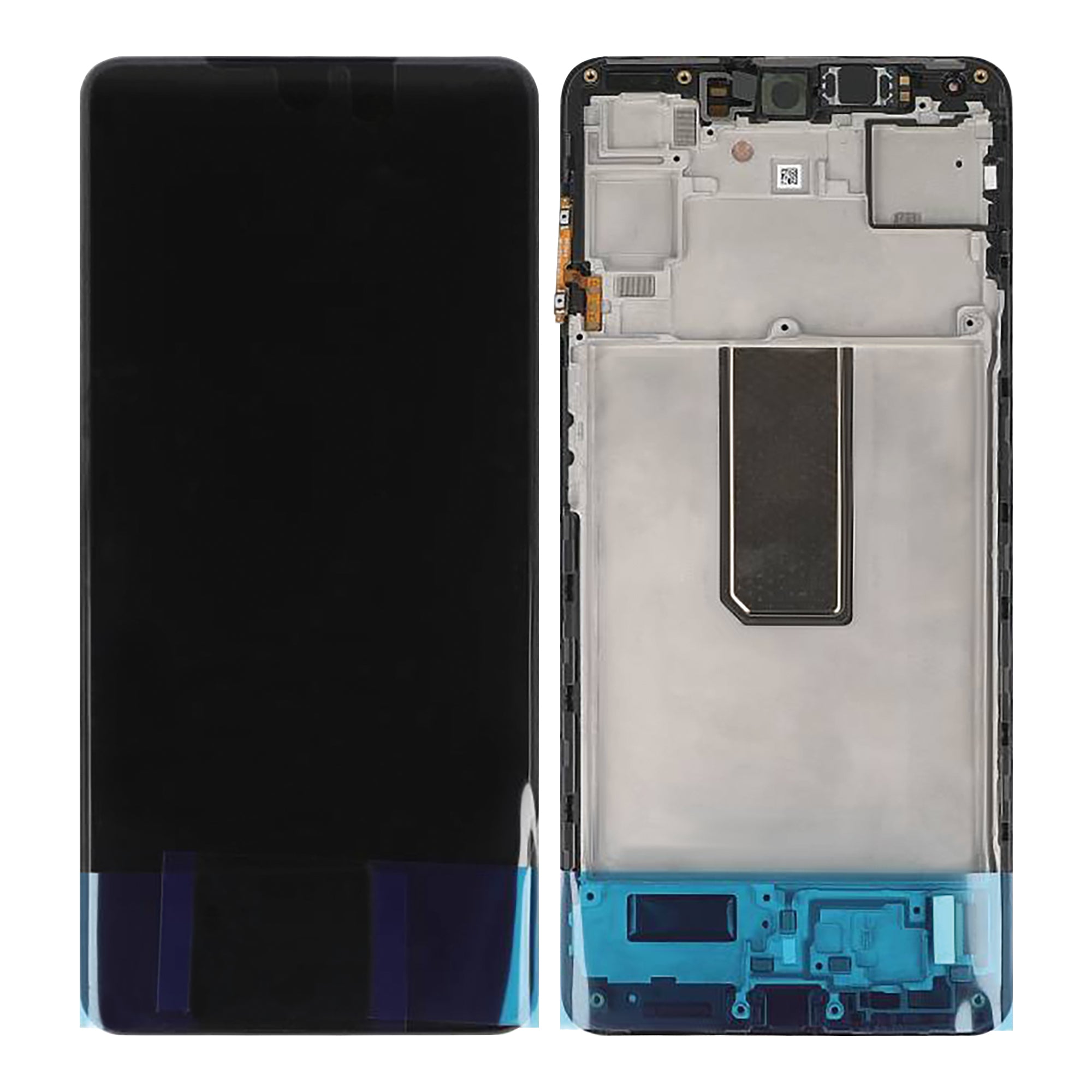 Samsung Galaxy M54 5G M546B Ecrã e digitalizador com moldura Preto Service Pack