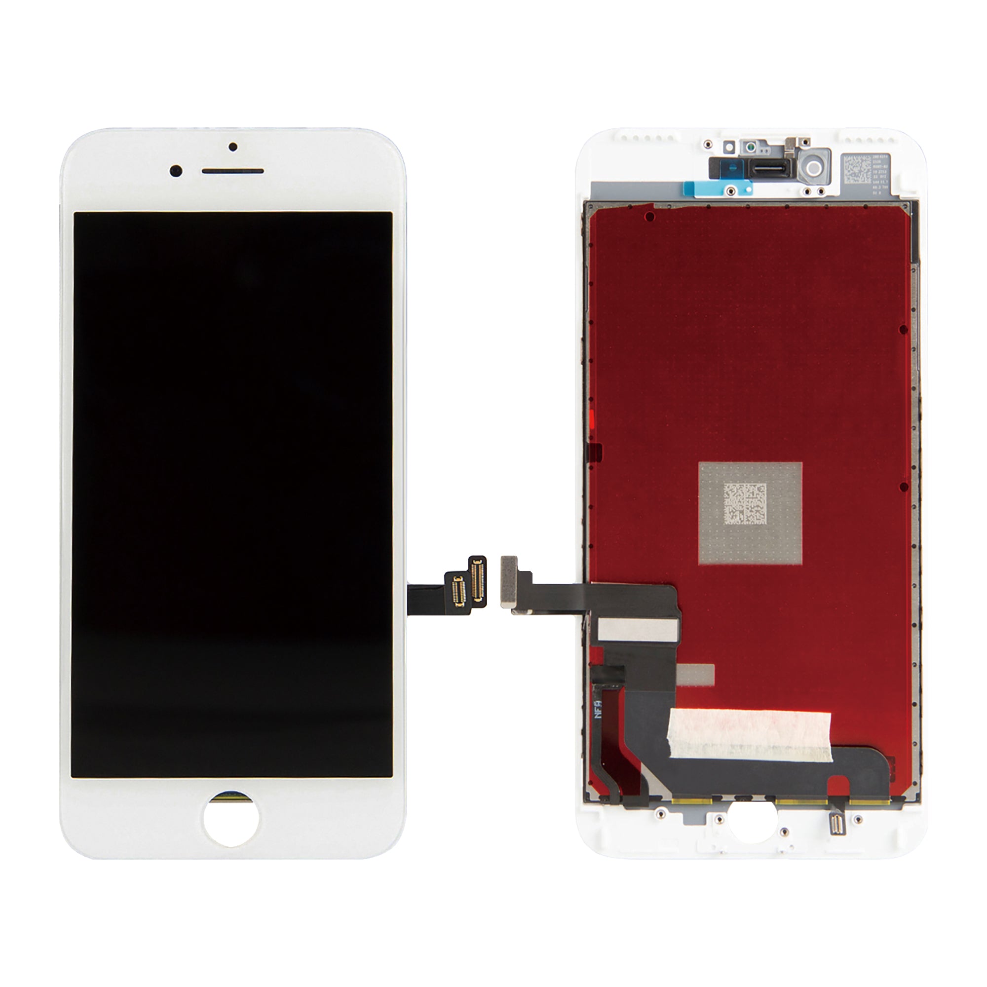 For Apple 7 Plus Ecrã e Digitalizador Branco (DTP/C3F) OEM