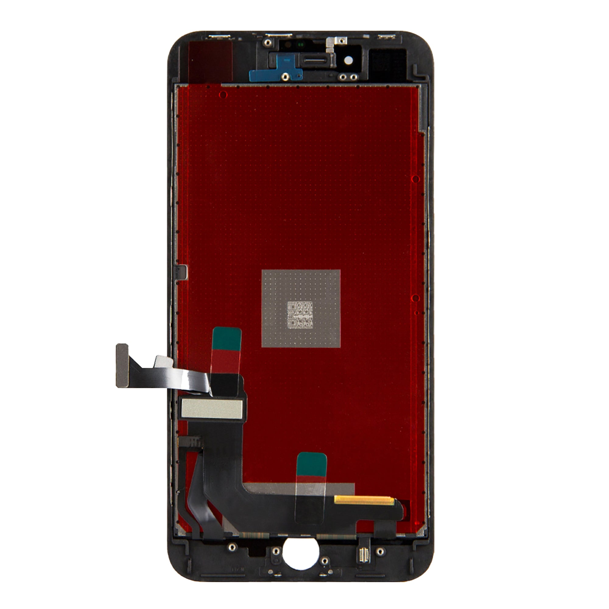 For Apple 8 Plus Ecrã e Digitalizador Preto Compatível
