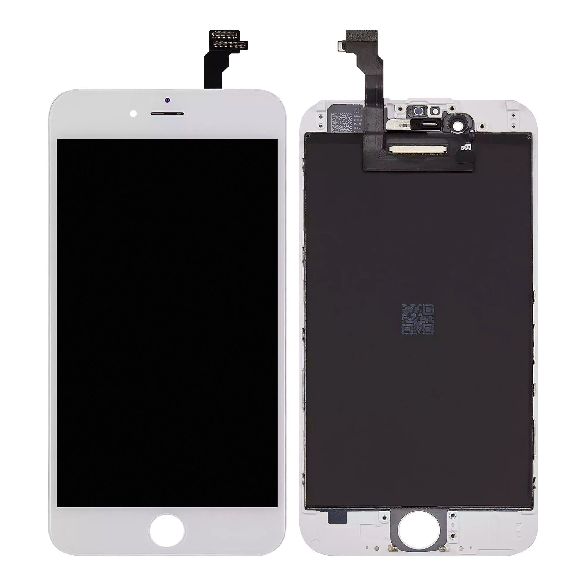 For Apple 6 Ecrã e Digitalizador Branco Compatível