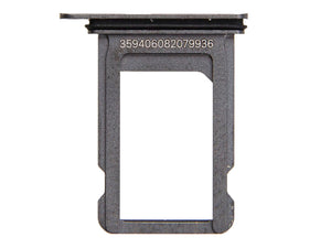 For Apple X Suporte para cartão SIM Preto Puxado