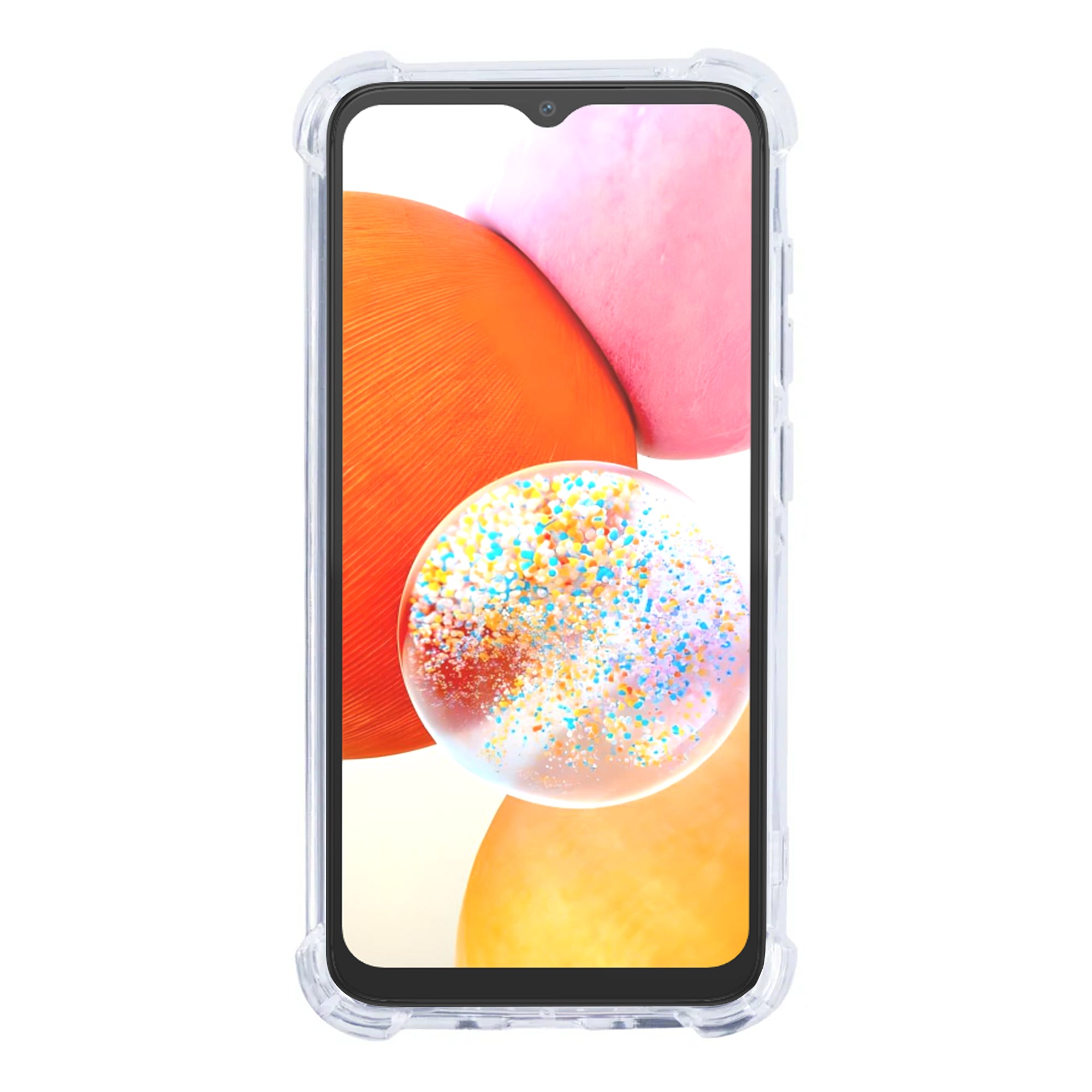 Capa anti-explosão Rixus para Samsung Galaxy A14 5G Transparente