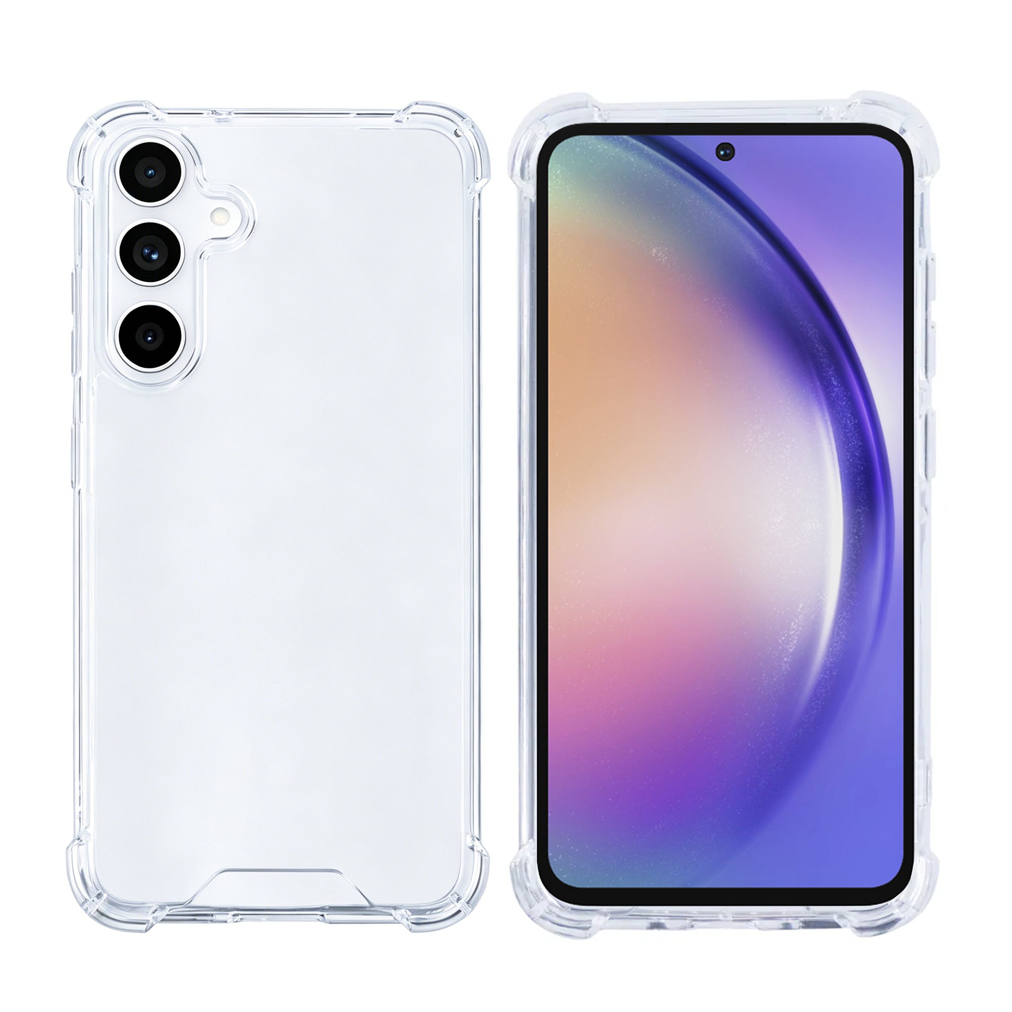 Capa Rixus Anti-Burst para Samsung Galaxy A54 Transparente