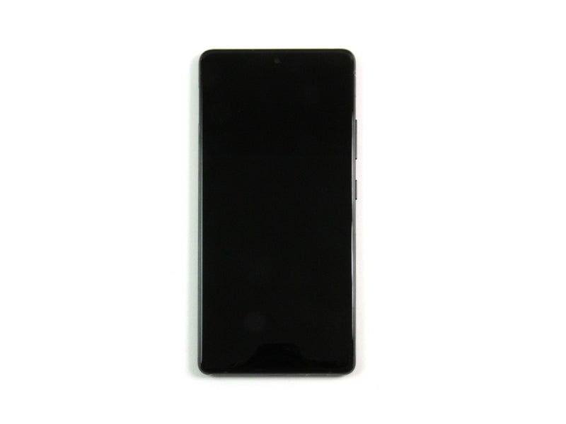 Samsung Galaxy S10 Lite G770F Ecrã e digitalizador com moldura Prism Black Service Pack