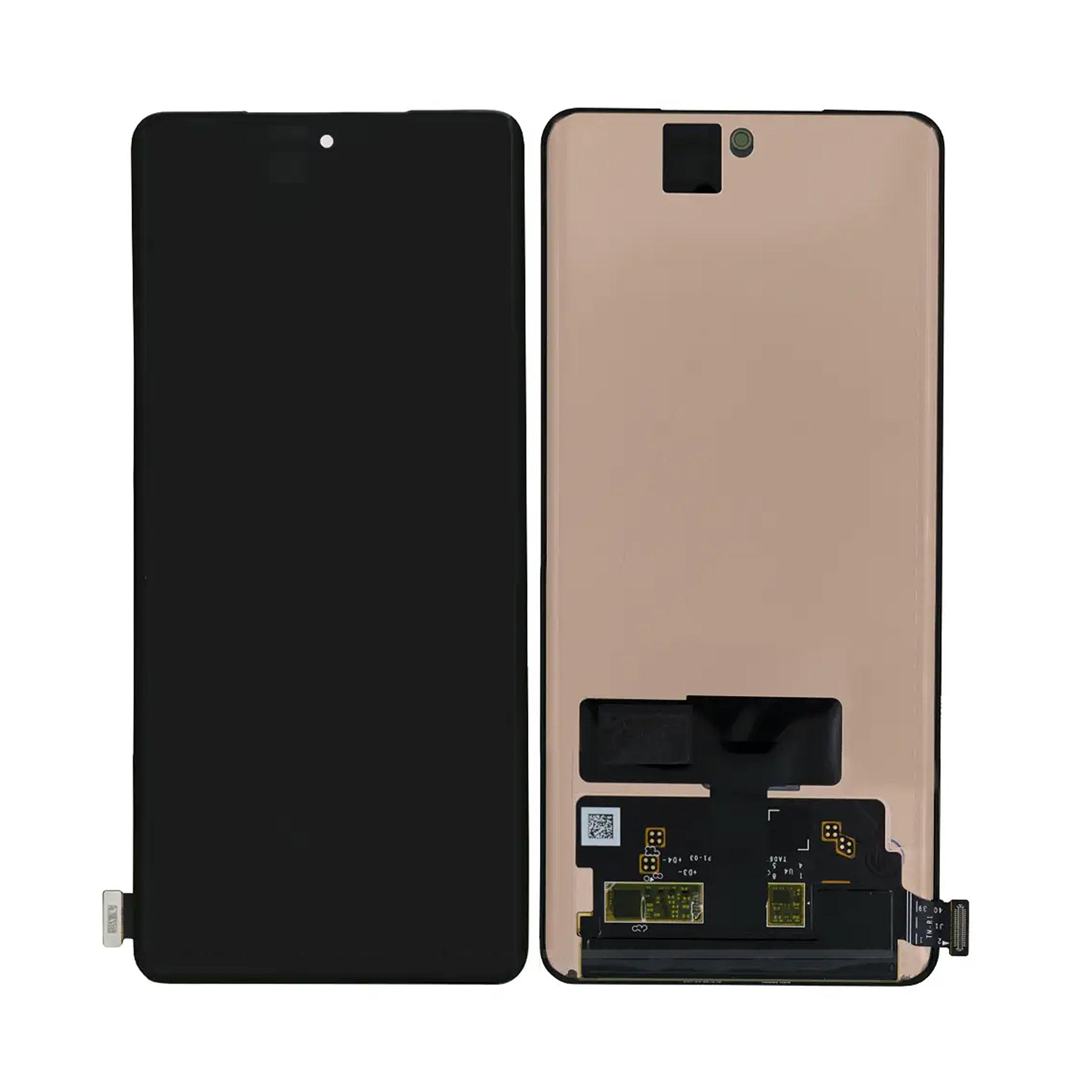 Oppo Reno 10 Pro Plus Ecrã e digitalizador sem moldura Preto OEM