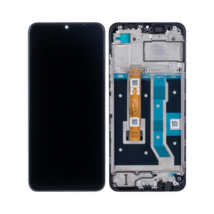 Ecrã e digitalizador Oppo A17 com moldura preta OEM