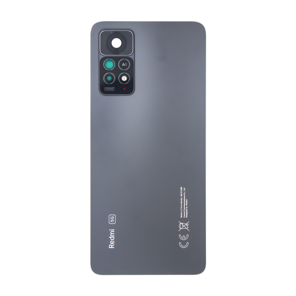 Capa traseira Xiaomi Redmi Note 11 Pro 5G com lente cinza grafite OEM
