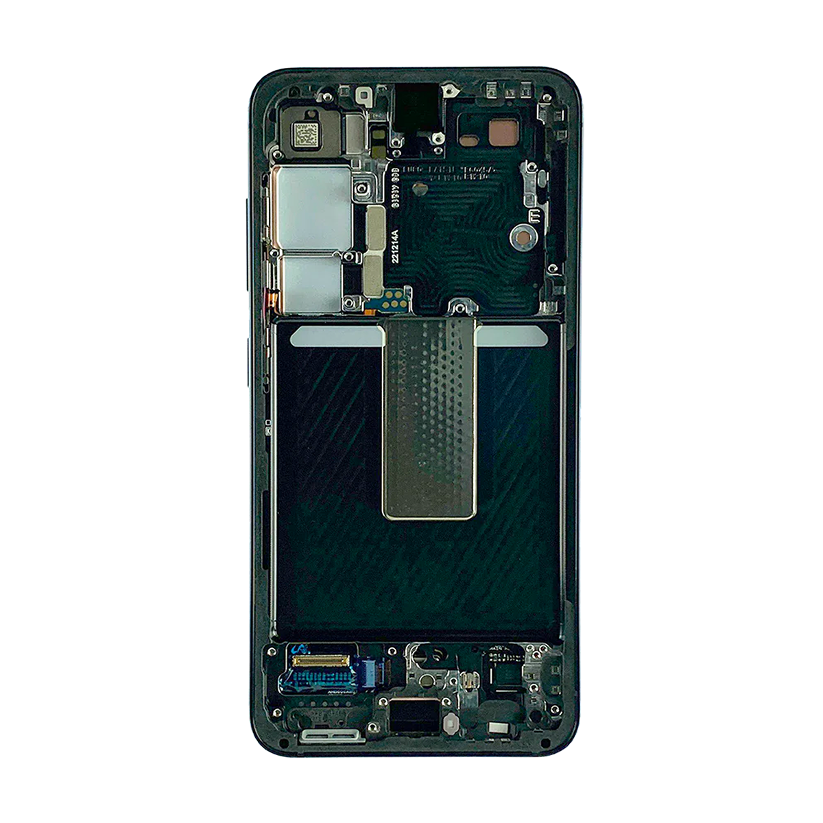 Samsung Galaxy S23 S911B Ecrã e digitalizador com moldura Preto Fantasma Service Pack