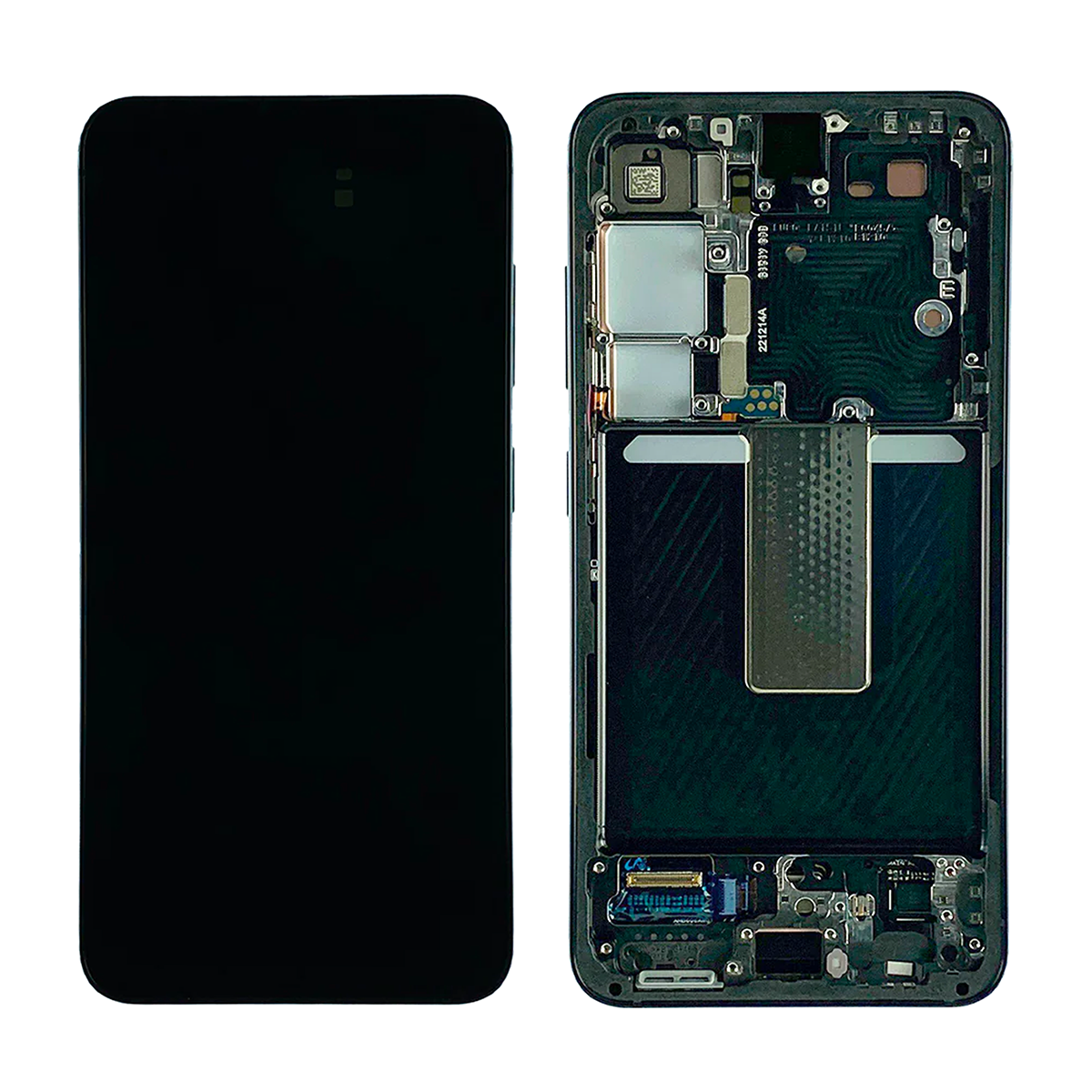 Samsung Galaxy S23 S911B Ecrã e digitalizador com moldura Preto Fantasma Service Pack