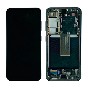 Samsung Galaxy S23 S911B Ecrã e digitalizador com moldura Preto Fantasma Service Pack