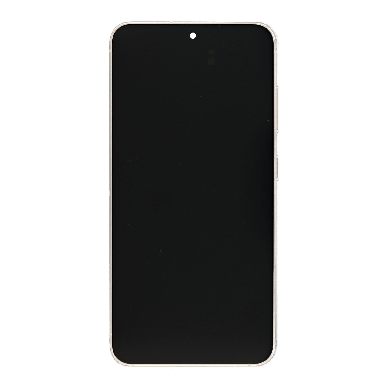 Samsung Galaxy S23 S911B Ecrã e digitalizador com moldura Pacote de serviço de creme