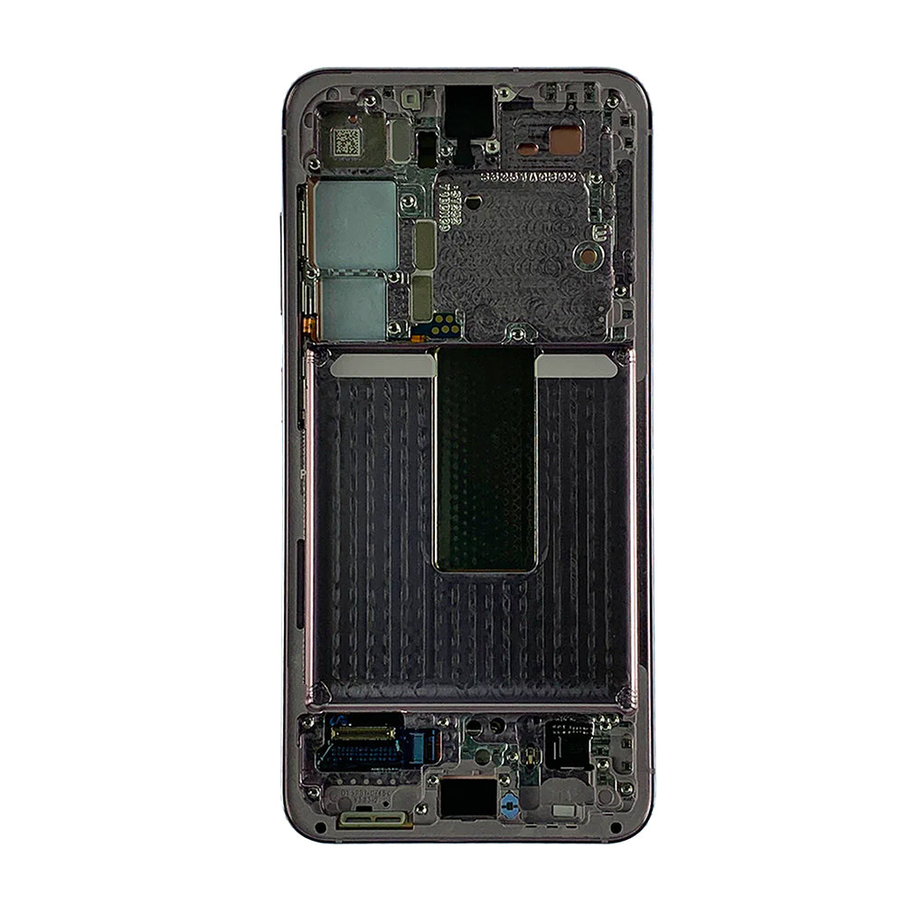 Samsung Galaxy S23 S911B Ecrã e digitalizador com moldura Pacote de assistência Lavender