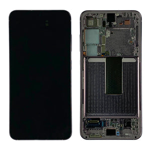 Samsung Galaxy S23 S911B Ecrã e digitalizador com moldura Pacote de assistência Lavender