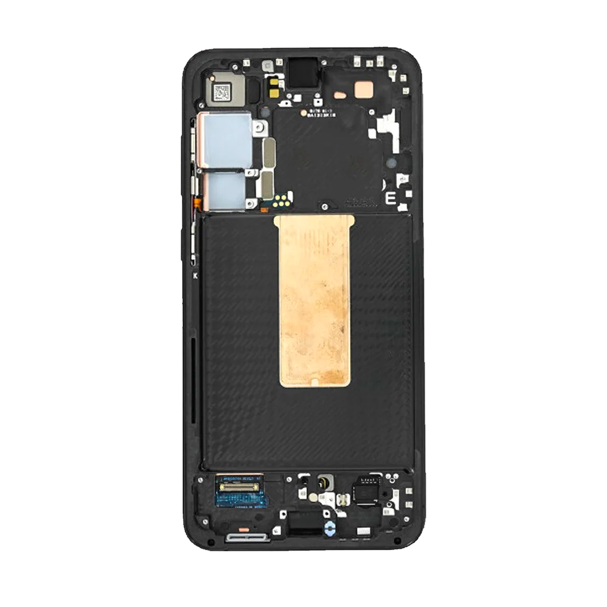Samsung Galaxy S23 Plus S916B Ecrã e digitalizador com moldura Preto Fantasma Service Pack