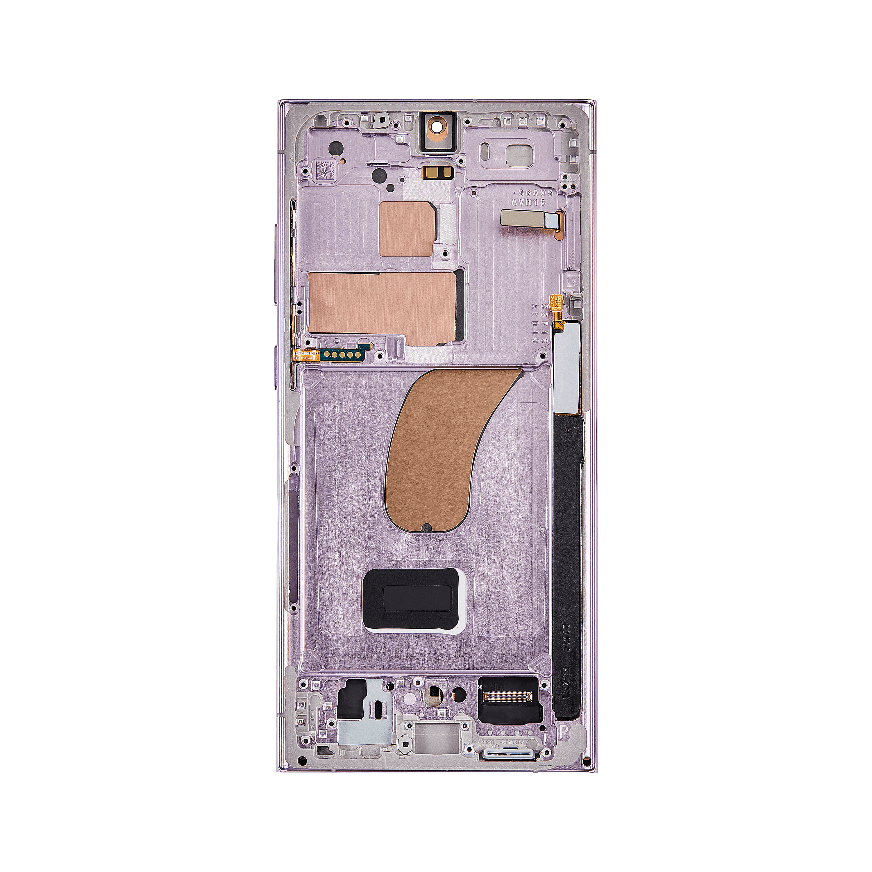 Samsung Galaxy S23 Ultra S918B Ecrã e digitalizador com moldura Pacote de assistência Lavender
