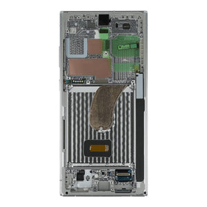 Samsung Galaxy S23 Ultra S918B Ecrã e digitalizador com moldura Lime, azul celeste Service Pack
