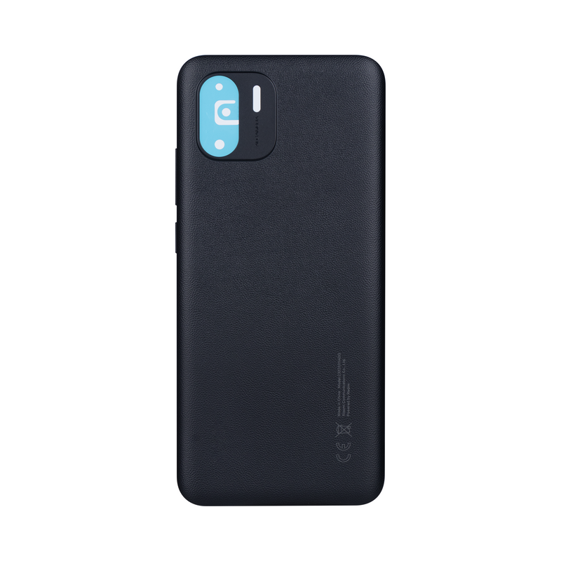 Capa traseira Xiaomi Redmi A2 sem lente, preto clássico OEM