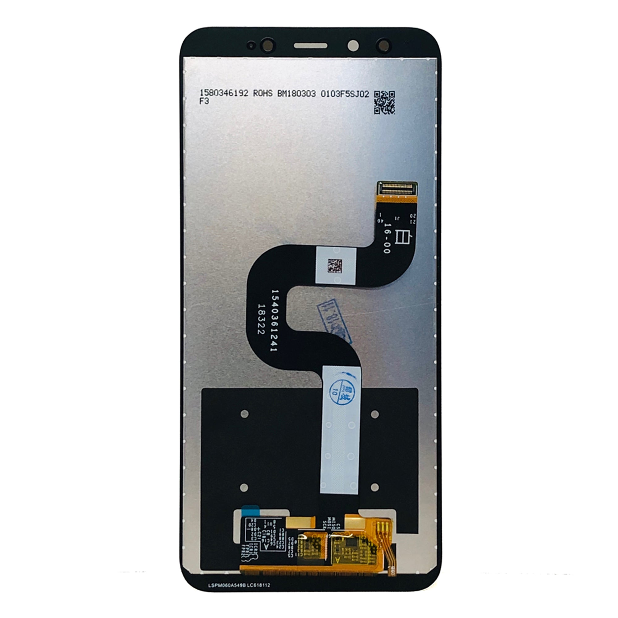 Xiaomi Mi A2 Ecrã e digitalizador sem moldura Preto OEM