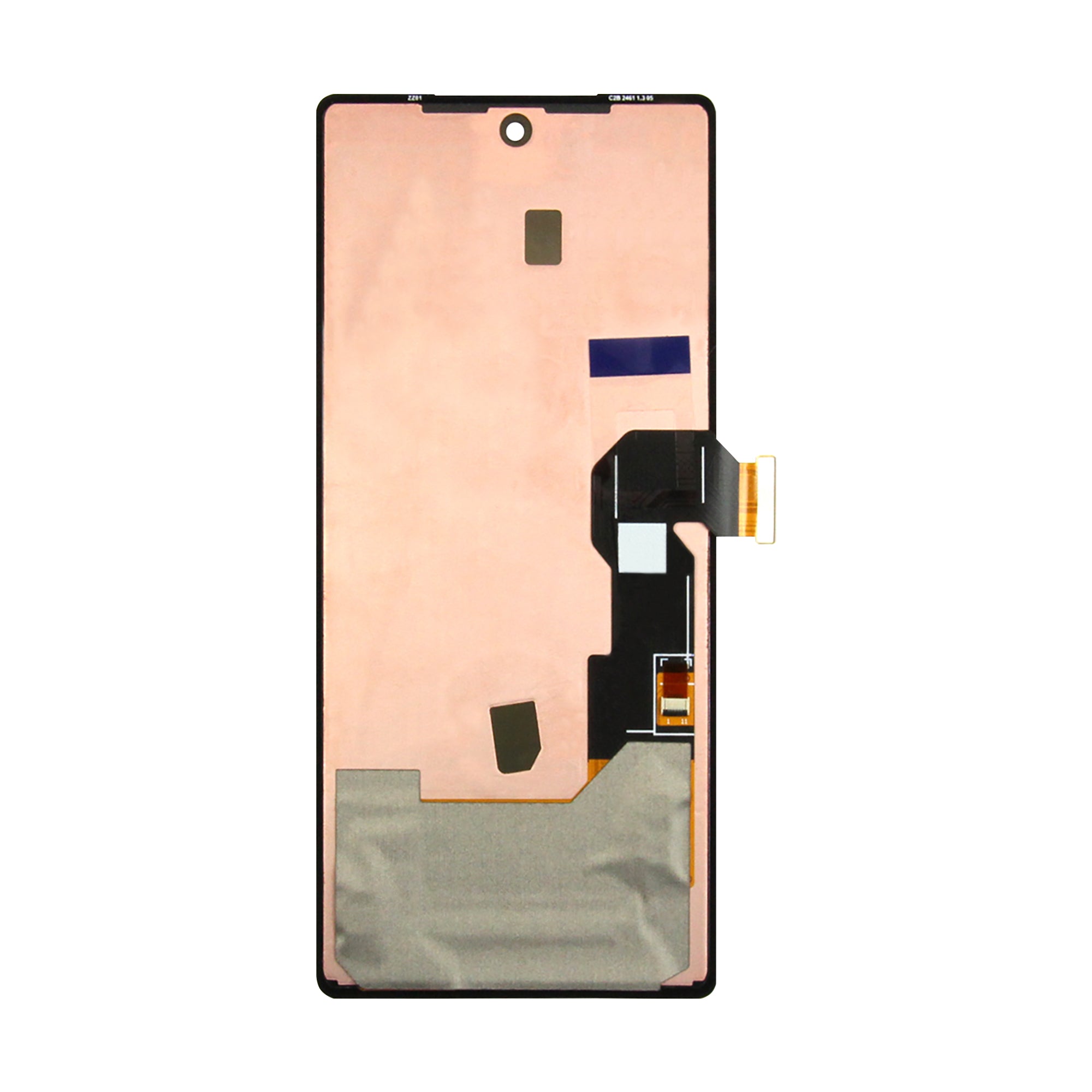 Google Pixel 6A Ecrã e digitalizador sem moldura Preto Refurbished