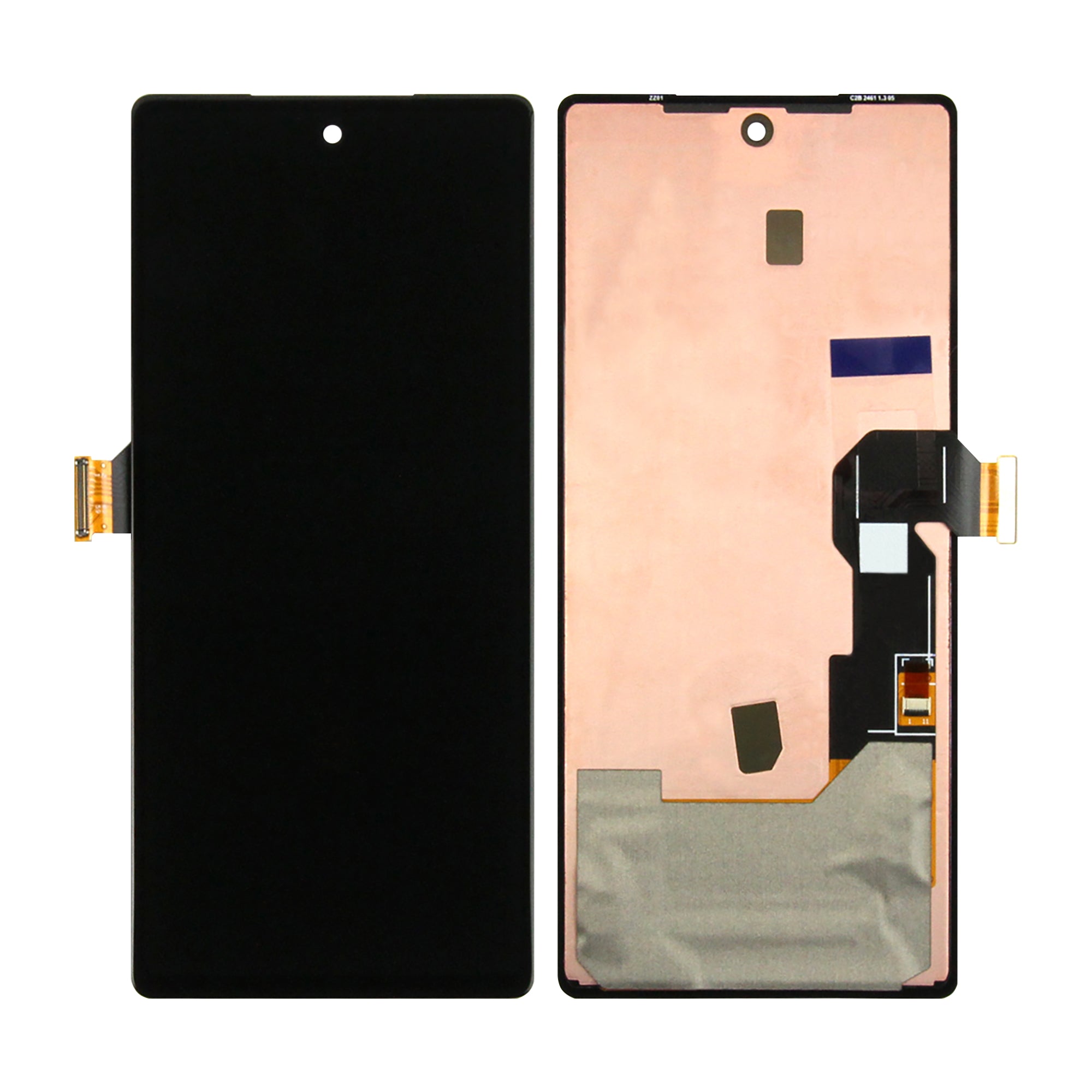 Google Pixel 6A Ecrã e digitalizador sem moldura Preto Refurbished