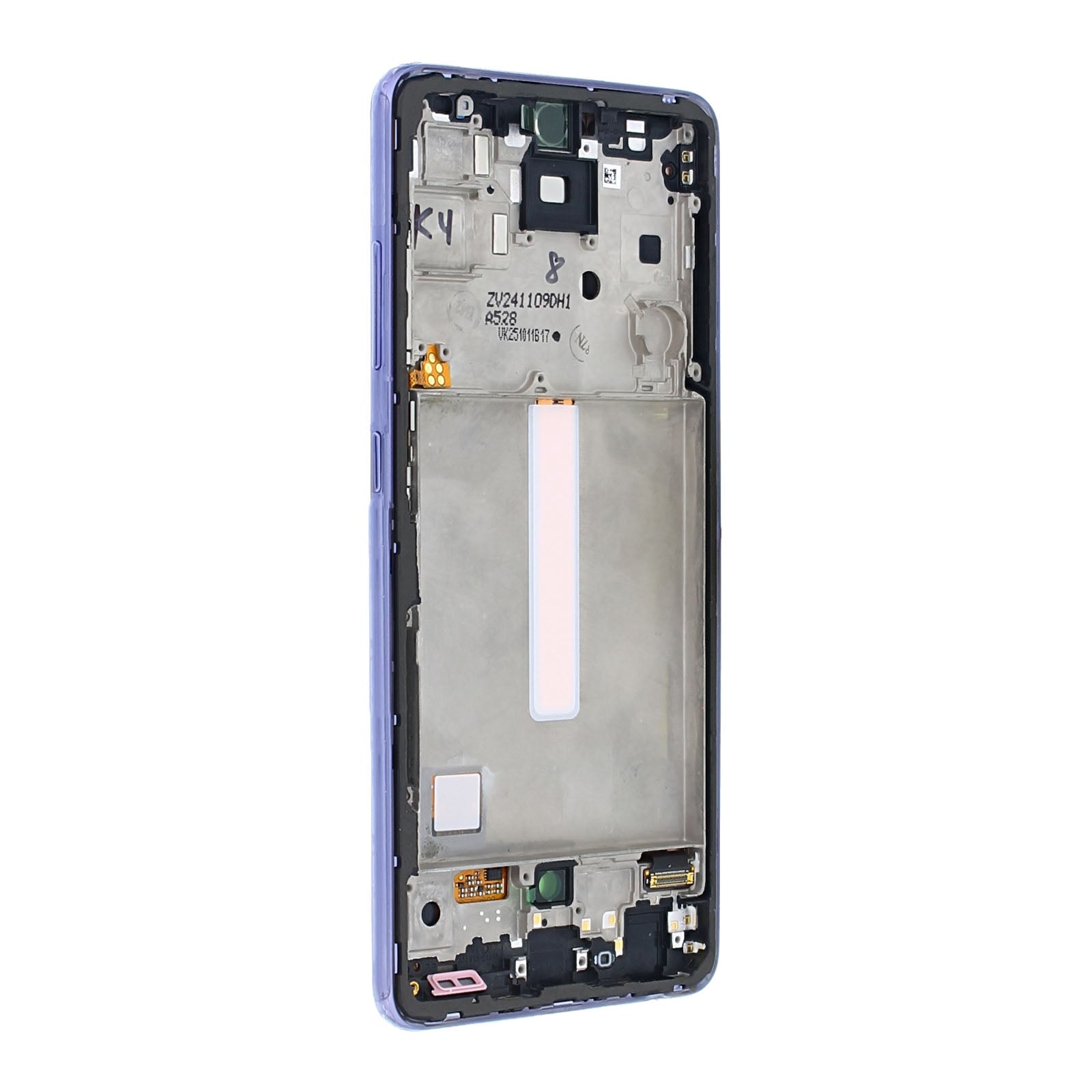 Samsung Galaxy A52 5G A526B, A52s 5G A528B Display And Digitizer With Frame Awesome Violet Service Pack