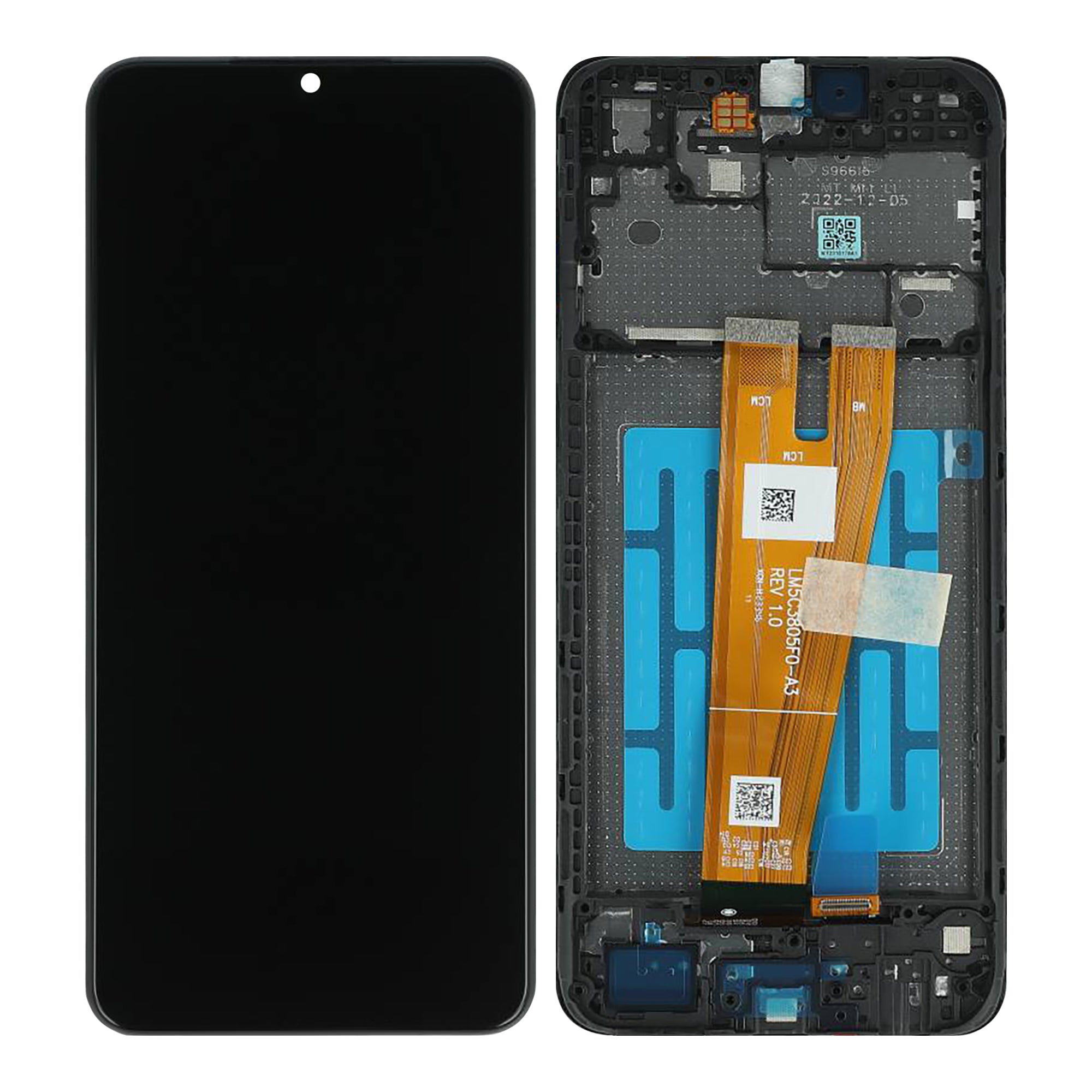 Samsung Galaxy A04 A045F Ecrã e digitalizador com moldura Service Pack