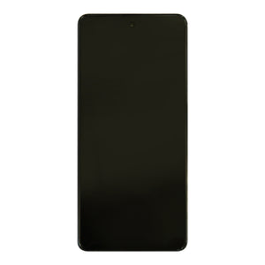 Samsung Galaxy A41 A415F Ecrã e digitalizador com moldura Prism Crush Black Service Pack