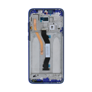 Xiaomi Redmi Note 8 Pro Ecrã e digitalizador com moldura OEM azul